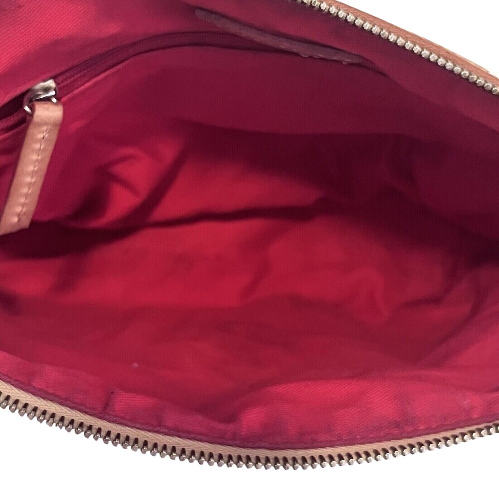 Dooney & Bourke Washington Nationals Logo MLB Coated Cotton Cosmetic Case Clutch - Picture 10 of 12